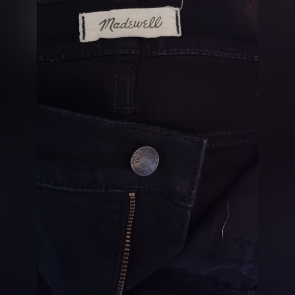 A Madewell Black Skinny Jeans - Picture 6 of 9